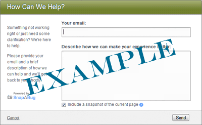 SnapABug Example